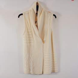 Chaps Women Knitted Sweater Vest S NWT