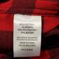 Lee Men Red Buffalo Plaid Button Up M NWT image number 4