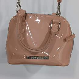 Betsey Johnson Pink Patent Leather Crossbody Bag alternative image