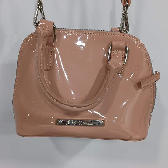 Betsey Johnson Pink Patent Leather Crossbody Bag image number 2