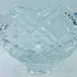 Rogaska Crystal Diamond Design Saw Cut Edge Centerpiece Bowl 10 inch image number 4