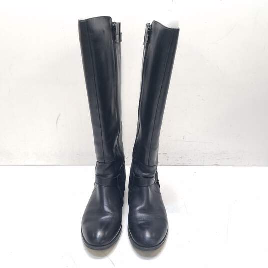 Lauren Ralph Lauren Leather Margarite Boots Black 7.5 image number 6