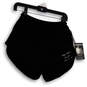 NWT Womens Black Elastic Waist Stretch Pull-On Activewear Shorts Size S image number 1