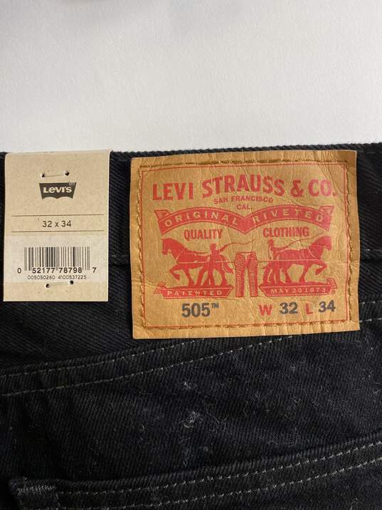 Levi's Black Jeans 32 NWT image number 3