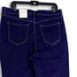 NWT Womens Blue Denim Dark Wash Pockets Regular-Fit Bootcut Jeans Size 18 image number 4