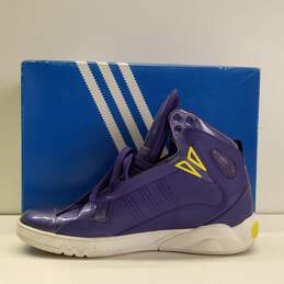 Adidas Roundhouse Mid 2.0 Purple Men Shoes Size 10.5 alternative image