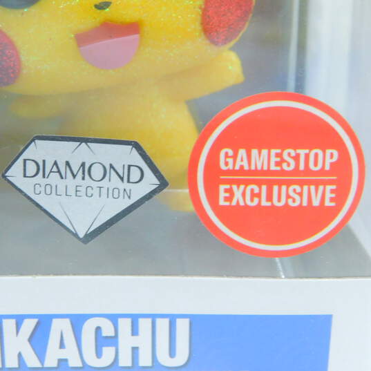 Funko Pop Pokemon Diamond Pikachu 553 & Rattata 595 Vinyl Figures IOB image number 6