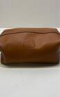 Ghurka Leather Shave Toiletry Kit Bag Chestnut image number 2