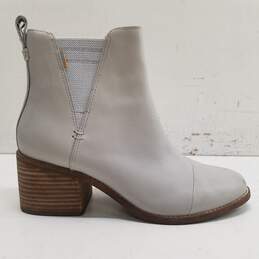 Toms Esme Leather Chelsea Boot Glacier Grey 8