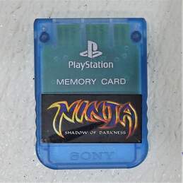 7 Ct. Sony PS1 Blue Memory Cards alternative image