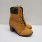 Timberland Womens Tillston Wheat Nubuck Fashion Boots Size 9 image number 2