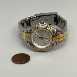Designer Fossil PR5341 Two-Tone Stainless Steel Round Analog Wristwatch alternative image