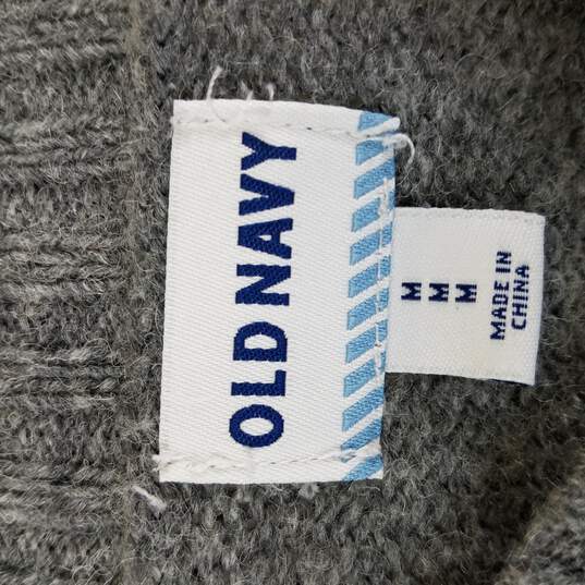 Old Navy Women Sweater Grey White M image number 3