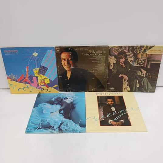 Bundle of Ten Assorted Vinyl Records image number 2