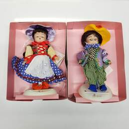Vintage Effanbee Girl Munchkin MV212 & Boy Munchkin MV213 Collectible Doll LOT of 2 alternative image