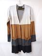 Joseph A. | Ivory/Arch Brown/Black Women's Cardigan | Size S image number 1