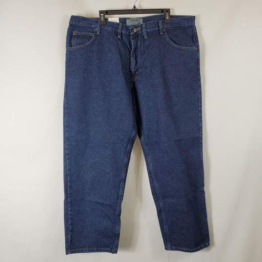 Wrangler Men Blue Jeans Sz 44x28 NWT image number 1