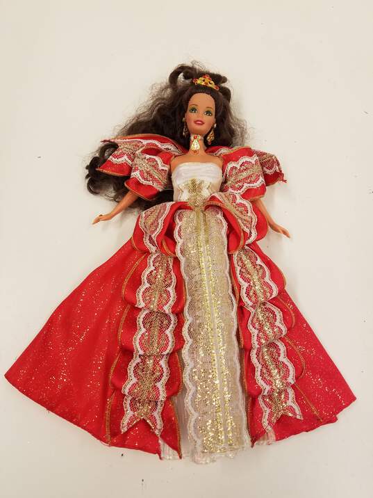 Happy Holidays Special Edition Barbie Doll Loose 1997 by Mattel image number 1