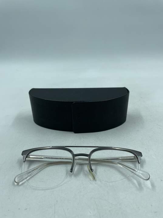Prada Pewter Rimless Eyeglasses Rx image number 1