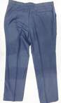 Vintage The Custom Shop Tailors Mens Navy Blue Suit Size 43 Reg image number 6