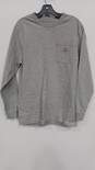 Men’s Carhartt Workwear Long Sleeve Pocket T-Shirt Sz S image number 1