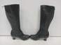 Dansko Women's Black Leather Heeled Calf Boots 3408020200 Size 37 image number 4