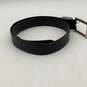 Womens 99428-09VW Black Cowhide Leather Adjustable Waist Belt Size Small image number 3