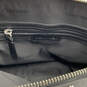Womens Black Leather Inner Pocket Adjustable Strap Zipper Crossbody Bag image number 6