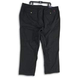 NWT Polo Ralph Lauren Mens Black Flat Front Slash Pocket Cropped Pants Size 5XB alternative image