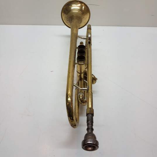 Olds Ambassador Trumpet - Missing Valve Buttons image number 3