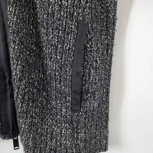 John Varvatos Women's Black Zip-Up Sweater SZ XL image number 4