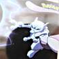 Pokemon Topps Foil Psychic Showdown #33 Mewtwo Strikes Back Blue Logo Card image number 3
