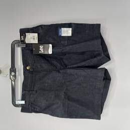Lee Men's Blue Cargo Shorts Size M