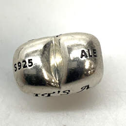 Designer Pandora S925 ALE Sterling Silver Cubic Zirconia Heart Beaded Charm alternative image
