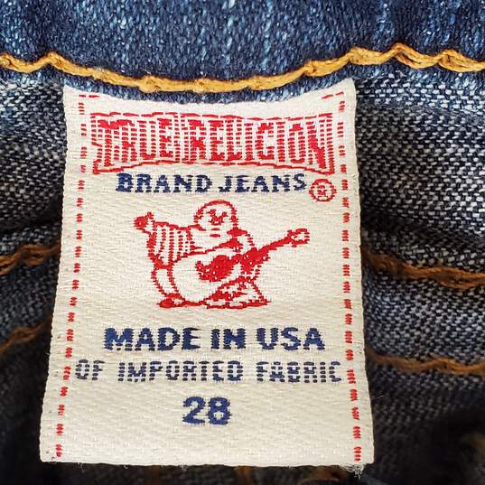 True Religion Women Blue Bootcut Jeans Sz 28 image number 3