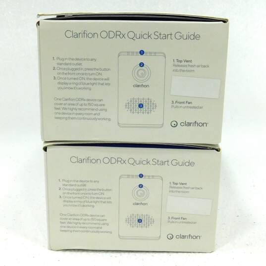 Pair of Clarifion ODRx UV-C Personal Mini Air Purifiers IOB image number 3