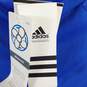 Adidas Women Blue Striped Track Jacket S NWT image number 5