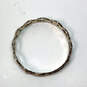 Designer Brighton Clear Crystals Open Woven Bangle Bracelet image number 3