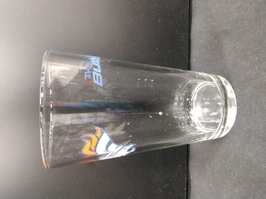 Bud Light Denver Broncos Football Drinking Glass image number 2