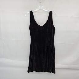 Giorgio Armani Le Collezioni Women's Velvet Houndstooth Sleeveless Dress Size 8 alternative image