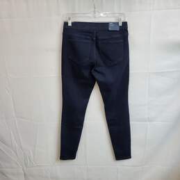 J. Jill Dark Blue Cotton Blend 5-Pocket Leggings WM Size 2 NWT alternative image