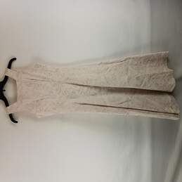 Jessica McClinton Creme Silver Rose Dress 14 alternative image