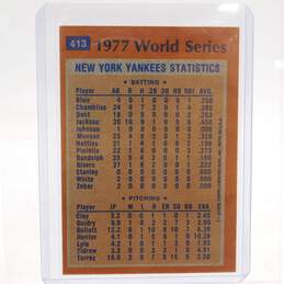 1978 HOF Reggie Jackson Topps World Series NY Yankees alternative image