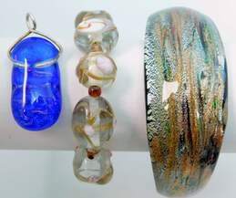 Artisan Dichroic & Lampwork Art Glass Jewelry