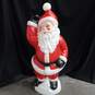 General Foam Plastics Dancing/Waving Light Up Santa Blowmold image number 1