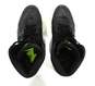 Jordan 1 Phat Black Action Green Men's Shoes Size 10 COA image number 4