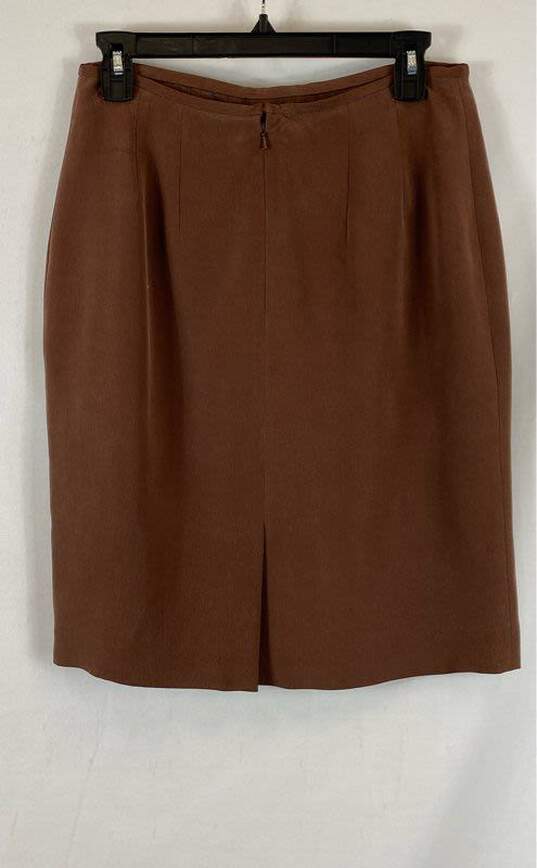 Charter Club Brown Skirt - Size 10 image number 2