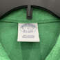 NWT Mens Green Collared Short Sleeve Pocket Front Button Polo Shirt Size XL image number 3