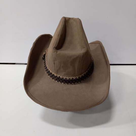 Unbranded Brown Cowboy/Western Hat image number 2