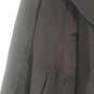Womens Long Sleeve Slash Pockets Notch Lapel Double-Breasted Pea Coat Size 10 image number 3